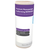 Aero Healthcare AEROFORM Premium Heavyweight Conforming 10cm x 4.5M Wrap/12